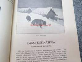 Metsästys ja kalastus 1924 nr 2, sis. mm. seur. artikkelit / jutut / kuvat; August Oinonen - Vanhoja muistoja Tammerkosken rantamilta, M. Kivilinna - Kaksi