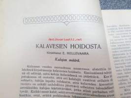 Metsästys ja kalastus 1924 nr 2, sis. mm. seur. artikkelit / jutut / kuvat; August Oinonen - Vanhoja muistoja Tammerkosken rantamilta, M. Kivilinna - Kaksi