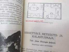 Metsästys ja kalastus 1925 nr 9, sis. mm. seur. artikkelit / jutut / kuvat; Ilmari Heikinheimo - Kuusamon kalavesillä, Gunnar Alm - Lohien merkitsemiset kalan