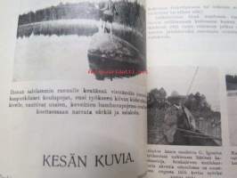 Metsästys ja kalastus 1925 nr 9, sis. mm. seur. artikkelit / jutut / kuvat; Ilmari Heikinheimo - Kuusamon kalavesillä, Gunnar Alm - Lohien merkitsemiset kalan