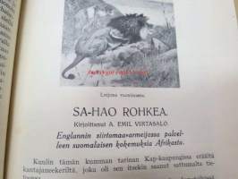 Metsästys ja kalastus 1926 nr 10, sis. mm. seur. artikkelit / jutut / kuvat; Haulikon papintodistus osa 3., W:m Wallenius - Muistelmia entisiltä eräretkiltä -