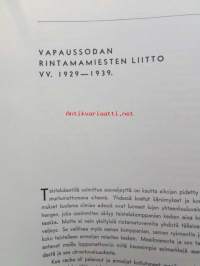 Vapaussodan Rintamiesten Liitto  1929-1939