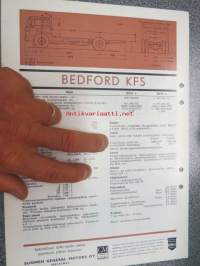 Bedford TK / KFS raskaampiin kuljetuksiin -myyntiesite