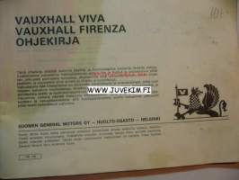 Vauxhall Viva/Firenza -ohjekirja