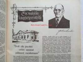 Kotiliesi 1953 nr 13-14 heinäkuu -mm. Kesäloman leikkitoverit, Hellin Mustala piha kukkii koko kesän, Elisabeth II Kruunausvuoden englantilainen nainen,