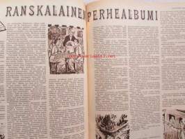 Kotiliesi 1953 nr 22 -mm. Kaunis käytös hyvä eväs elämään, Taiteellisia tyttöjä, Lääket.lis. Riitta Juva kun tytöstä tulee nainen, Makkarapata,