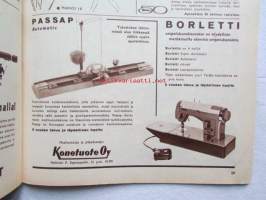 Kotiliesi 1963 nr 1  tammikuu. -mm. Lapsi ja leikki, Kotisisarten kasvattaja Aira Mäki, Tampereen talouskoulu pyynikillä, Tohtori Tyyni Tuolio lannistumaton,