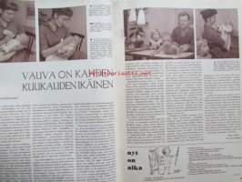 Kotiliesi 1963 nr 1  tammikuu. -mm. Lapsi ja leikki, Kotisisarten kasvattaja Aira Mäki, Tampereen talouskoulu pyynikillä, Tohtori Tyyni Tuolio lannistumaton,