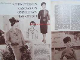 Kotiliesi 1963 nr 1  tammikuu. -mm. Lapsi ja leikki, Kotisisarten kasvattaja Aira Mäki, Tampereen talouskoulu pyynikillä, Tohtori Tyyni Tuolio lannistumaton,