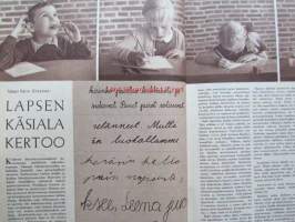 Kotiliesi 1963 nr 1  tammikuu. -mm. Lapsi ja leikki, Kotisisarten kasvattaja Aira Mäki, Tampereen talouskoulu pyynikillä, Tohtori Tyyni Tuolio lannistumaton,