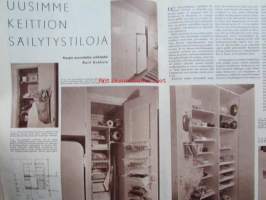 Kotiliesi 1963 nr 1  tammikuu. -mm. Lapsi ja leikki, Kotisisarten kasvattaja Aira Mäki, Tampereen talouskoulu pyynikillä, Tohtori Tyyni Tuolio lannistumaton,