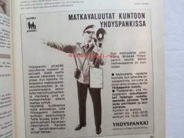Kotiliesi 1963 nr 12 -mm. Ulkomaalainen vieras, Sauna Sipoossa, Kekseliään emännän koti, Kesäperinne, Jalkinesäilytys, Tarkastele kuvista tarkemmin sisältöä.