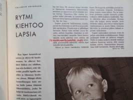 Kotiliesi 1963 nr 21 Marraskuu 1963. Aiheita mm. Suonikohjut, Makuuhuone minua varten, Lammaskeitto, Lampaankyljykset, Irlantilainen lammasmuhennos,