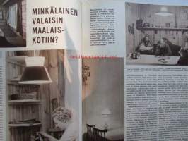 Kotiliesi 1963 nr 21 Marraskuu 1963. Aiheita mm. Suonikohjut, Makuuhuone minua varten, Lammaskeitto, Lampaankyljykset, Irlantilainen lammasmuhennos,