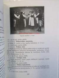 Kisapirtti - 125 suomalaista kansantanssia. 1959, 1. painos.