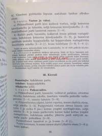 Kisapirtti - 125 suomalaista kansantanssia. 1959, 1. painos.