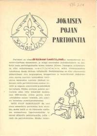 Jokaisen pojan partiointia 1955