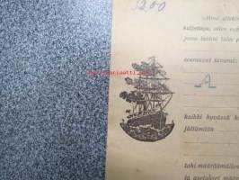 I. Sokoloff / fartyget &quot;Borgå&quot;, 25.9.192? -konossomentti / laivarahtikirja