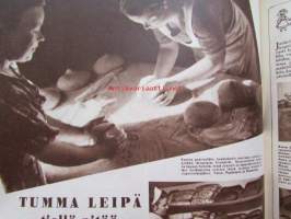 Kotiliesi 1955 nr 3 -mm. Aino Hausmann Miksi muutut hopealusikka?, Sianmurekekääryleet, Nuoren parin koti 20:llä Snelmannilla, Katso kuvista tarkempi sisältö