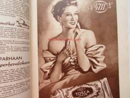 Kotiliesi 1955 nr 3 -mm. Aino Hausmann Miksi muutut hopealusikka?, Sianmurekekääryleet, Nuoren parin koti 20:llä Snelmannilla, Katso kuvista tarkempi sisältö