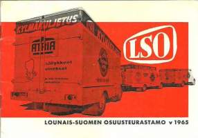 Lounais-Suomen Osuusteurastamo LSO  -  vuosikertomus 1965