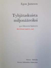 Tyhjätaskuista miljonääreiksi 33:n liikeneron läpimurto