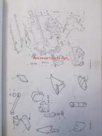 British Leyland Austin Maxi 1500 / 1750 Parts List abridged edition 1  AKD 5336 Edition 1 - varaosaluettelo, Katso kuvista tarkempi sisältö