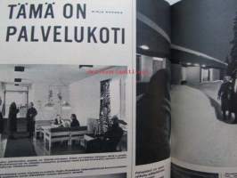Kotiliesi 1969 nr 7 -mm. Lempäälän palvelukodin Ehtookoto johtaja Annikki Soini, Tuntematon rouva Nixon, Oikea kasvi oikeaan paikkaan, Maatalouden tulevaisuus