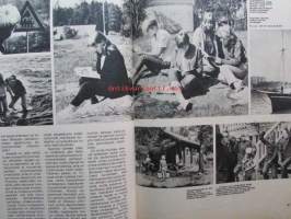 Kotiliesi 1969 nr 14 -mm. Suhtautuminen kehitysvammaiseen, Rakennetaan uima-allas pihalle, Termospullo, Marjasato kypsyy ja säilöminen, Näin eletään