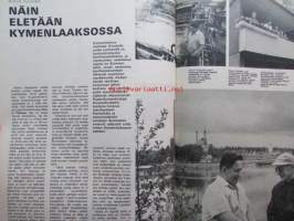 Kotiliesi 1969 nr 14 -mm. Suhtautuminen kehitysvammaiseen, Rakennetaan uima-allas pihalle, Termospullo, Marjasato kypsyy ja säilöminen, Näin eletään