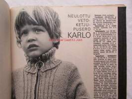 Kotiliesi 1969 nr 17 -mm. Lehtori Eero Seppälä ja johtajaopettaja Jorma Teikari, Hämeenlinna teatterikerhon nuoret, Itävaltalainen luumukakku, Kuulentäjien