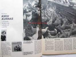 Kotiliesi 1969 nr 17 -mm. Lehtori Eero Seppälä ja johtajaopettaja Jorma Teikari, Hämeenlinna teatterikerhon nuoret, Itävaltalainen luumukakku, Kuulentäjien