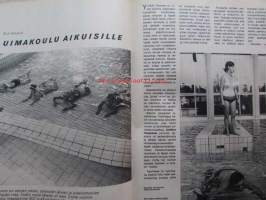 Kotiliesi 1969 nr 18 -mm. Näin eletään lakeuksilla - Talo huomispäivää varten, Silakan oikea perkaus, Euran ja Iisalmen naiset kilpasille