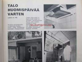 Kotiliesi 1969 nr 18 -mm. Näin eletään lakeuksilla - Talo huomispäivää varten, Silakan oikea perkaus, Euran ja Iisalmen naiset kilpasille