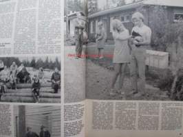 Kotiliesi 1969 nr 18 -mm. Talo huomispäivää varten, Silakan oikea perkaus, Euran ja Iisalmen naiset kilpasille, Varusmiehen viihtyvyys ja hyvinvointi,