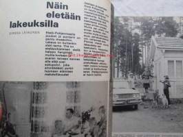 Kotiliesi 1969 nr 18 -mm. Näin eletään lakeuksilla - Talo huomispäivää varten, Silakan oikea perkaus, Euran ja Iisalmen naiset kilpasille