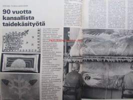 Kotiliesi 1969 nr 18 -mm. Talo huomispäivää varten, Silakan oikea perkaus, Euran ja Iisalmen naiset kilpasille, Varusmiehen viihtyvyys ja hyvinvointi,