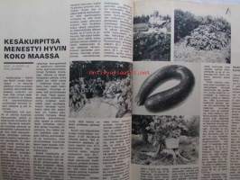 Kotiliesi 1970 nr 20 -mm. Chymoksen tehdas Lappeenranta, Mollamaija, Lääkäri Laukaasta Rikke Sotamaa, Kuvia kuninkaallisen PR-miehen työstä, Saunamaja,