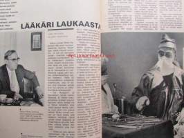 Kotiliesi 1970 nr 20 -mm. Chymoksen tehdas Lappeenranta, Mollamaija, Lääkäri Laukaasta Rikke Sotamaa, Kuvia kuninkaallisen PR-miehen työstä, Saunamaja,