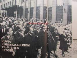 Kotiliesi 1970 nr 20 -mm. Chymoksen tehdas Lappeenranta, Mollamaija, Lääkäri Laukaasta Rikke Sotamaa, Kuvia kuninkaallisen PR-miehen työstä, Saunamaja,