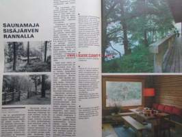 Kotiliesi 1970 nr 20 -mm. Chymoksen tehdas Lappeenranta, Mollamaija, Lääkäri Laukaasta Rikke Sotamaa, Kuvia kuninkaallisen PR-miehen työstä, Saunamaja,