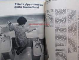 Kotiliesi 1970 nr 22 -mm. Lähetystyö Pirkkalassa, Soukka ssa asumisen edut ja haitat, Liha-riisipata, Jauhelihapihvi, Piimäkakku, Oudot hedelmät ja kasvikset,