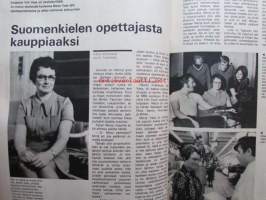 Kotiliesi 1970 nr 22 -mm. Lähetystyö Pirkkalassa, Soukka ssa asumisen edut ja haitat, Liha-riisipata, Jauhelihapihvi, Piimäkakku, Oudot hedelmät ja kasvikset,