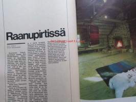 Kotiliesi 1970 nr 23 -mm. Terveyttä Mielenrauhaa Onnellisuutta Jooga, Töysän peruskoulukokeilu, Saab-Valmet Uusikaupunki uudessa ajassa, Joulu alkaa