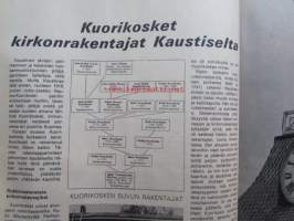 Kotiliesi 1970 nr 24 -mm. 6 Miestä valmistuu lastenkoteihin kasvattajiksi, Kuorikosken kirkonrakentajat Kaustiselta, Simone de Beauvoir ja vanhuus,