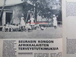 Kotiliesi 1970 nr 24 -mm. 6 Miestä valmistuu lastenkoteihin kasvattajiksi, Kuorikosken kirkonrakentajat Kaustiselta, Simone de Beauvoir ja vanhuus,