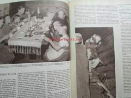Kotiliesi 1964 nr 1 -mm. Lapsi liikenteessä, Tilkkutäkin valmistus ohjeet, Lena Larsson ja lasten maailma -artikkeli sis. puisen jakkaran teko-ohjeet.