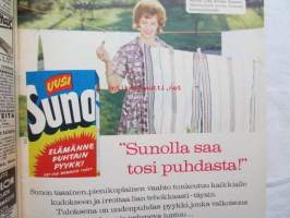 Kotiliesi 1964 nr 8 -mm. Trikooteollisuuden kevättä ja kesää, Sigyn Alenius Tanskalaisen perheen harrastehuone, Erillinen lukio unohdettu koulumuoto,