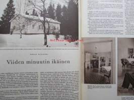 Kotiliesi 1964 nr 8 -mm. Trikooteollisuuden kevättä ja kesää, Sigyn Alenius Tanskalaisen perheen harrastehuone, Erillinen lukio unohdettu koulumuoto,