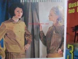 Kotiliesi 1964 nr 9 -mm. Oma pesä perheen pienimmille, Hyvät puutarhatyövälineet, Annikki Toikka-Karvonen, Vauvan uni, Isoäiti &quot;Moses&quot; Mary Anna Robertson